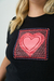 Remera YANELA, Negro - comprar online