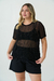 Remera NENUFAR, Negro