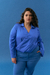 Blusa JULIA, Azul