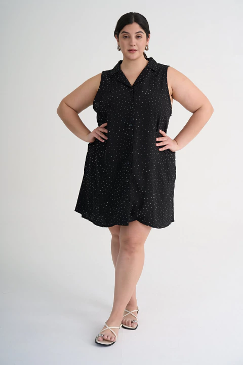 Vestido ROSEL, Negro - comprar online