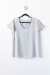 Blusa VARINIA, Gris - Syes | Ropa juvenil talles grandes tienda online