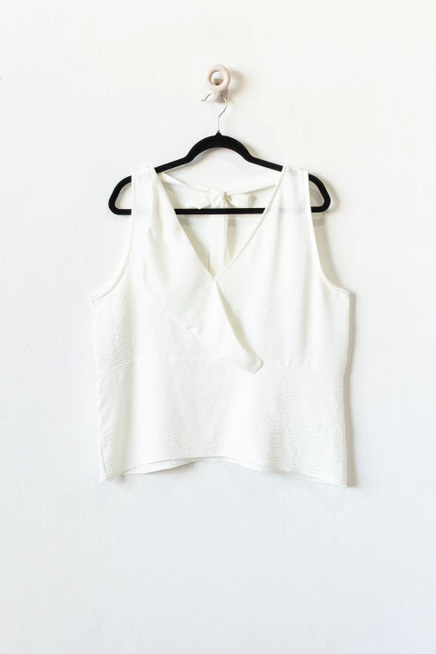 Blusa CONNIE , Blanco - comprar online
