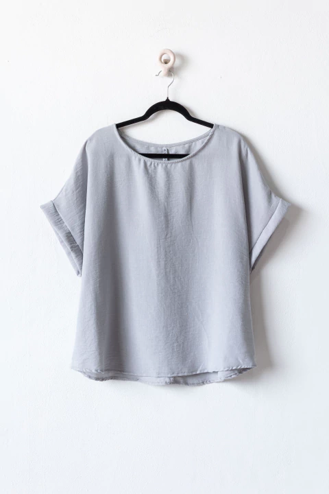 Blusa VERA, Gris - comprar online