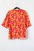Camisa NICOLE, Fucsia estampado - Syes | Ropa juvenil talles grandes tienda online