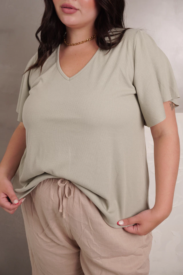 Remera Evelina verde de Syes — imagen 2