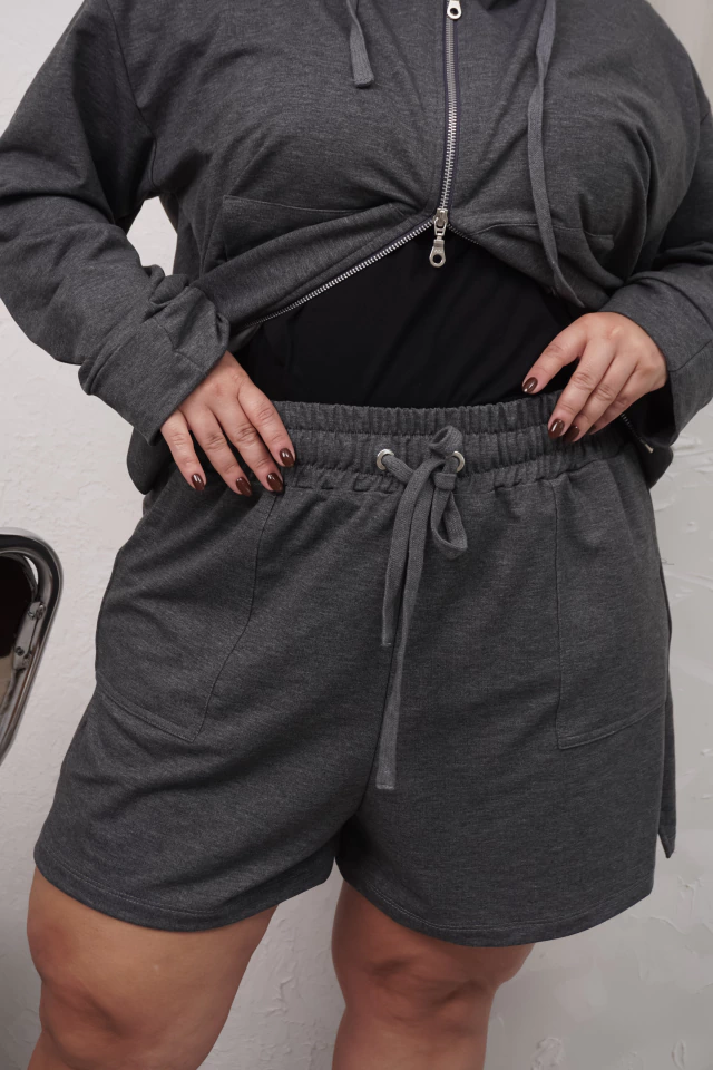Short Hanah gris oscuro — imagen 3