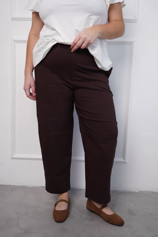 Pantalón milana chocolate Syes — imagen 2