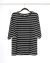 Remera DESIRÉ, Negro rayado - comprar online