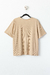 Remera FLORENCE, Beige oscuro - comprar online