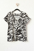 Remera ALICE Animal Print, Negro - Syes | Ropa juvenil talles grandes tienda online