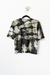 Remera EMILCE, Negro/Verde - comprar online