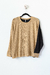 Sweater TAURO, Beige / Negro