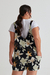 Mono corto Alison HOJAS 1, Negro - Syes | Ropa juvenil talles grandes tienda online