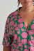 Camisa NICOLE, Verde estampado - comprar online