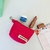 Mini necessaire con mosqueton matelasse fucsia - buy online