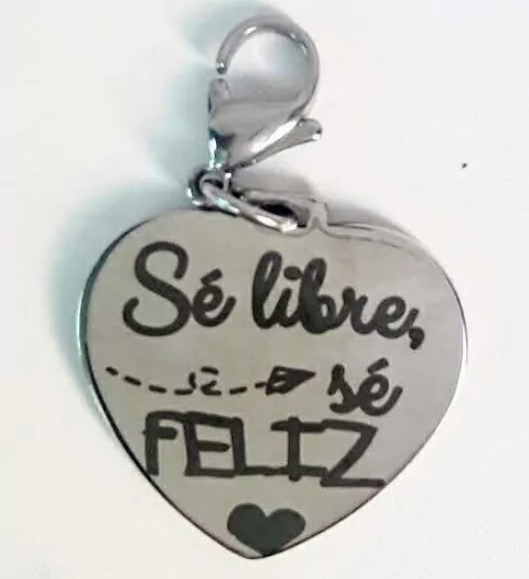 Medalla se libre se feliz