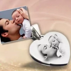 Foto Medalla Corazón,cuadrado,rectangular O Redonda