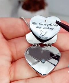 Fotomedalla Corazón Relicario - tienda online