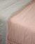 Acolchado Tusor Rosa / Gris - 1 Plaza y 1/2 - comprar online