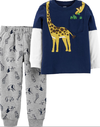 Conjunto Jogger De Animais Girafa 2 Peças - carters