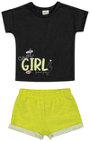 CONJUNTO FEMININO INFANTIL - Elian 231678 - PRETO 7001