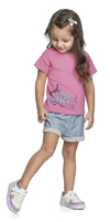 CONJUNTO FEMININO INFANTIL - Elian 231678 - ROSA 4280