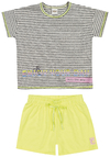 CONJUNTO FEMININO INFANTIL - elian 251589 - PRETO 7001