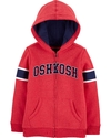 MOLETOM fleece Zíper VERMELHO - oshkosh