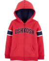 MOLETOM fleece Zíper VERMELHO - oshkosh