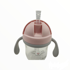 • Copo com Alça Removível 220ml - Rosa - 14456 na internet