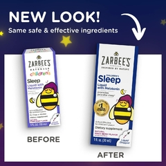 MELATONINA Zarbee's Kids Sleep Supplement Liquid com 1mg na internet