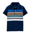 Camisa Polo Listras Carter's - Azul Marinho