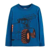 BLUSA MANGA CUMPRIDA AZUL TRATOR - OSHKOSH