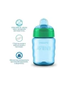 COPO BICO SILICONE EASY SIP 260ML - Avent - azul- 4554
