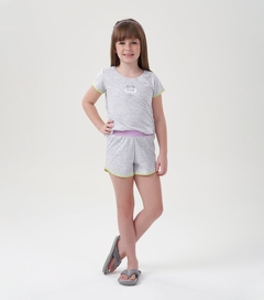 Short Doll manga curta Infantil - Monday - 67491 - comprar online