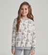Pijama Manga Longa com Legging Infantil - 67453
