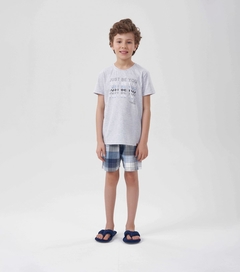 Pijama Manga Curta Menino - just be you - comprar online