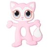 Mordedor de Silicone Gato Rosa Girotondo Baby