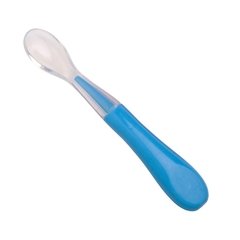 Colher Silicone Azul Girotondo Baby - comprar online
