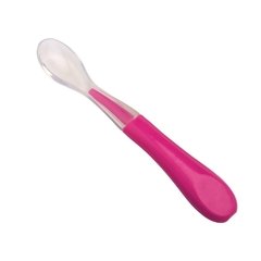 Colher Silicone Rosa Girotondo Baby