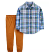 Conjunto 2 Peças camisa xadrez - Carter´s