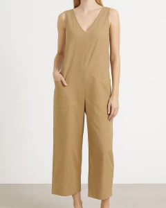 Macacão Longo Decote V - comprar online