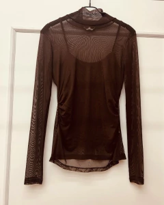 Blusa de Tule Marrom - comprar online