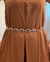 Cinto Boho Dourado Safira