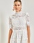 Vestido Midi de Renda e Laise Melanie na internet