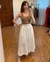 Saia Midi Evasê Branca - Catherine - Loja Online de Moda Feminina