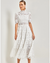 Vestido Midi de Renda e Laise Melanie - loja online