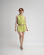 Vestido Curto em Chiffon Verde - comprar online