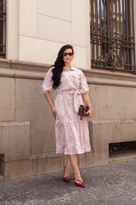 VESTIDO ESTAMPADO BIA - 12762 - comprar online