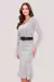 VESTIDO JACQUARD COM CINTO - 31908 na internet
